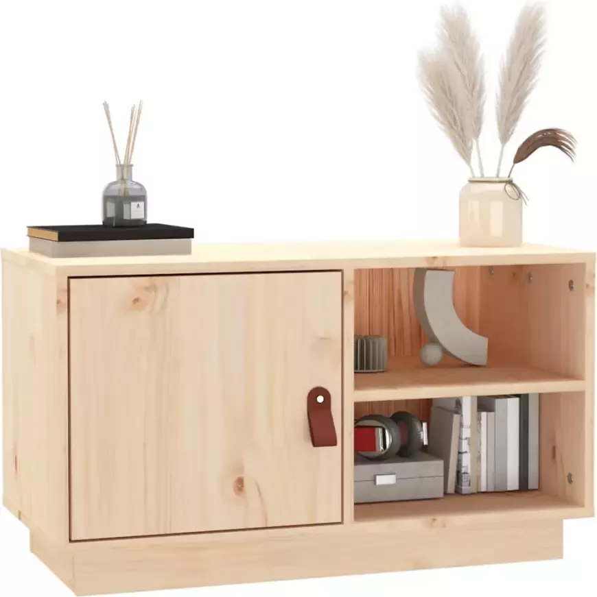 VidaXL -Tv-meubel-70x34x40-cm-massief-grenenhout - Foto 2