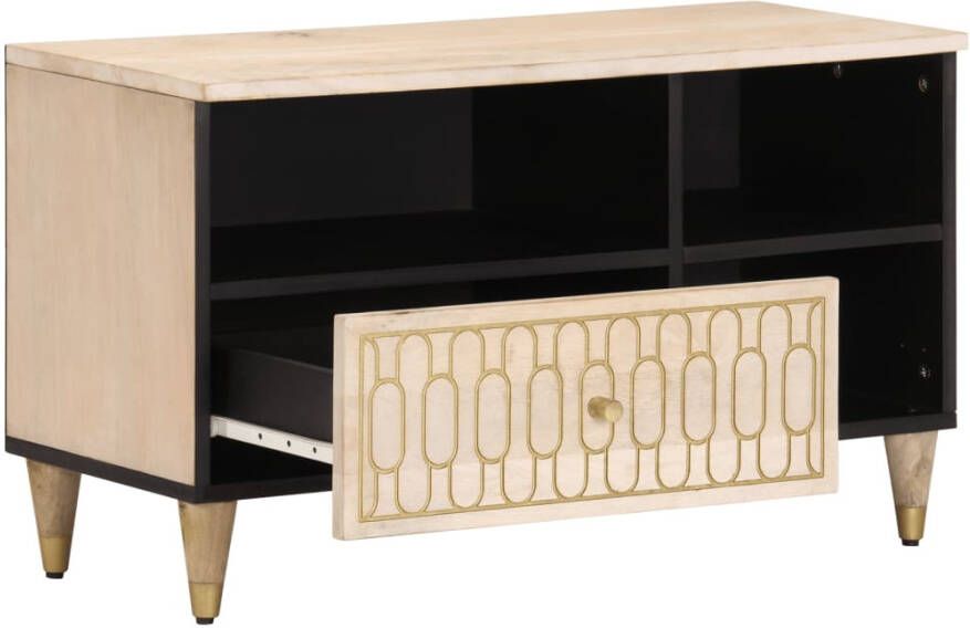 VidaXL -Tv-meubel-80x33x46-cm-massief-mangohout - Foto 4