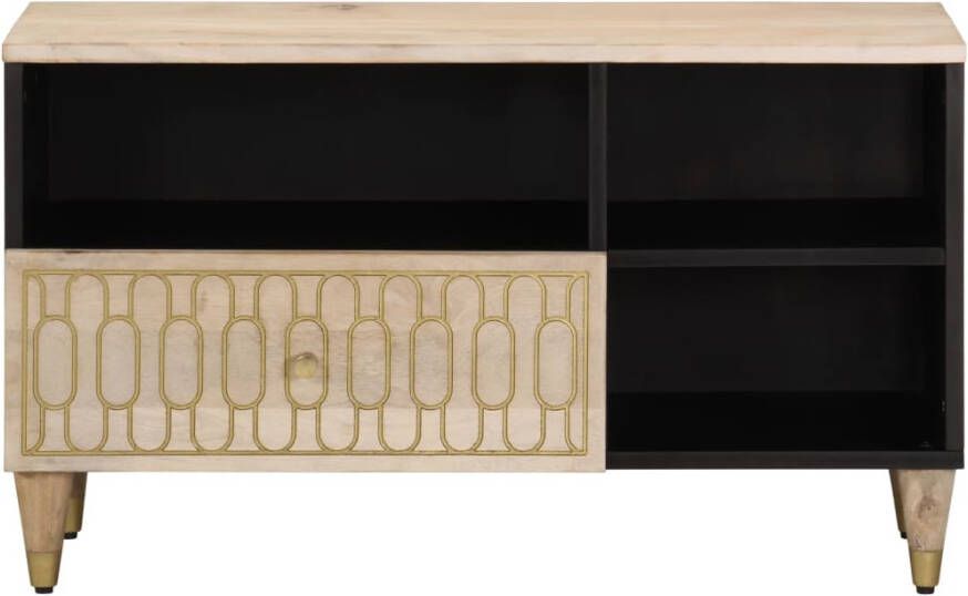 VidaXL -Tv-meubel-80x33x46-cm-massief-mangohout - Foto 3
