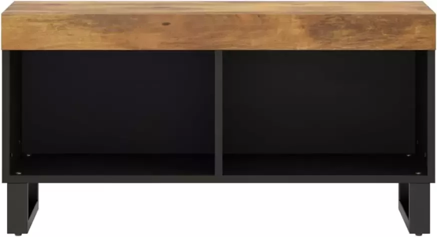 VIDAXL Tv-meubel 85x33x43 5 cm massief mangohout - Foto 3