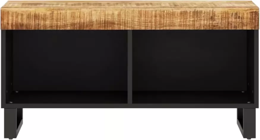 VidaXL Tv-meubel 85x33x43 5 cm massief mangohout - Foto 3