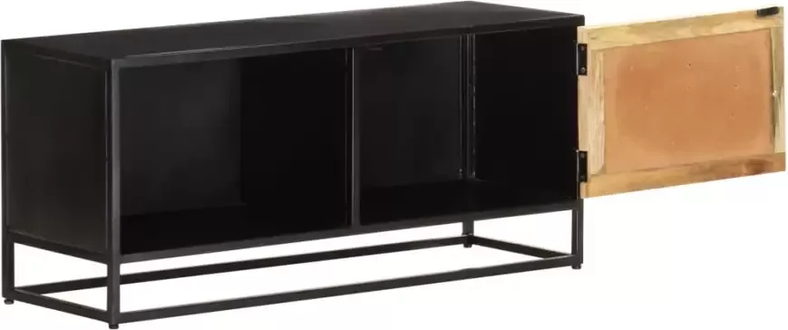 VidaXL -Tv-meubel-90x30x40-cm-ruw-mangohout - Foto 4