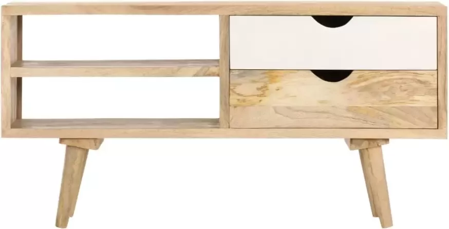 VidaXL -Tv-meubel-90x35x45-cm-massief-mangohout - Foto 4