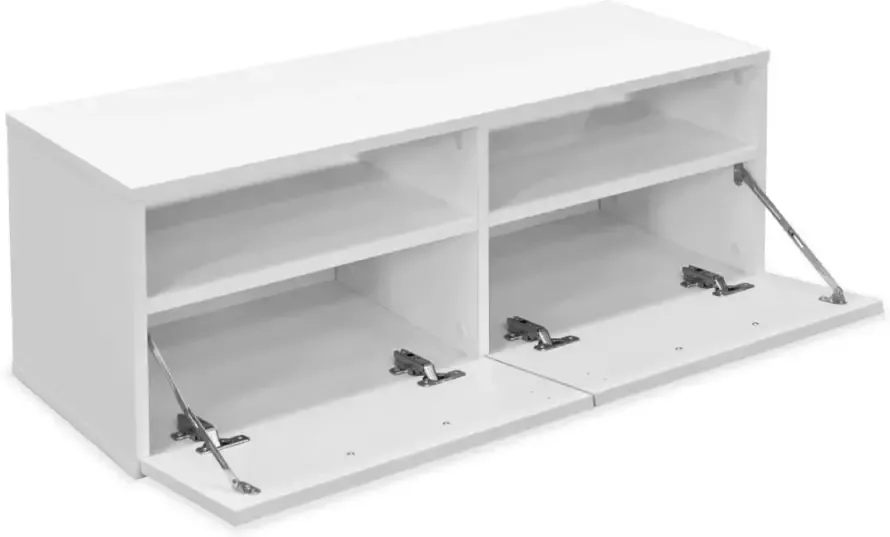 VidaXL -Tv-meubels-2-st-95x35x36-cm-bewerkt-hout-wit - Foto 4
