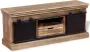 VIDAXL Tv-meubel met 2 schuifdeuren 110x30x45 cm massief mangohout - Thumbnail 5