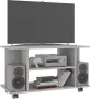 VidaXL -Tv-meubel-met-wieltjes-80x40x40-cm-spaanplaat-betongrijs - Thumbnail 3