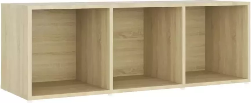 VidaXL Tv-meubelen 2 st 107x35x37 cm bewerkt hout sonoma eikenkleurig - Foto 8