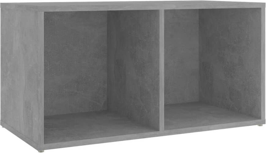 VidaXL Tv-meubelen 4 st 72x35x36 5 cm bewerkt hout betongrijs - Foto 2