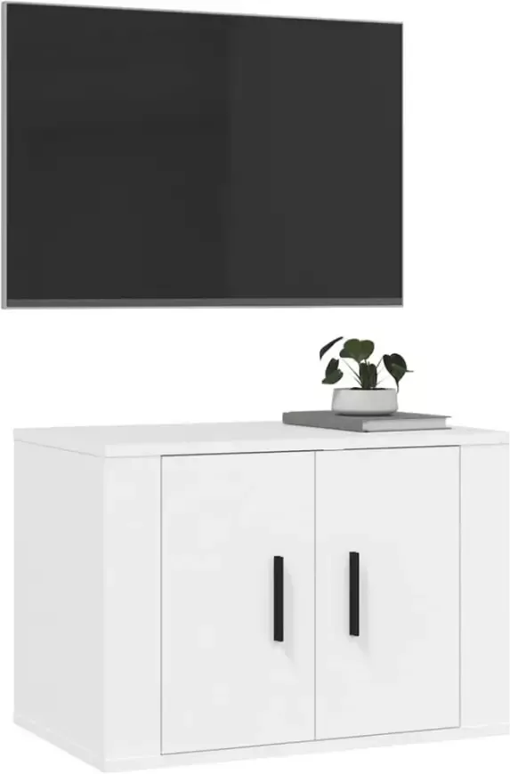 VidaXL -Tv-wandmeubel-57x34 5x40-cm-wit - Foto 4