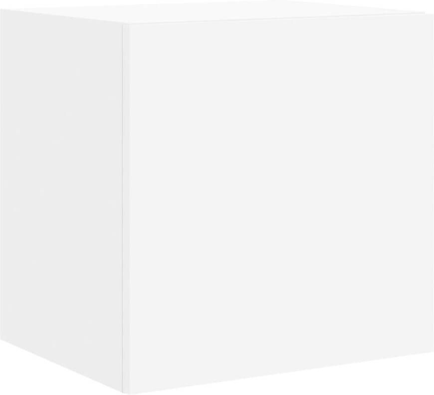 VidaXL -Tv-wandmeubel-met-LED-verlichting-40 5x35x40-cm-wit - Foto 2