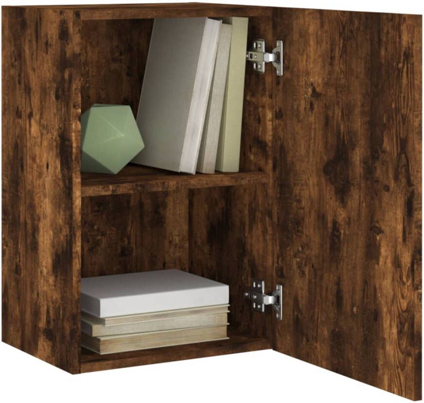 VidaXL -Tv-wandmeubels-2-st-40 5x30x60-cm-bewerkt-hout-gerookt-eiken - Foto 2