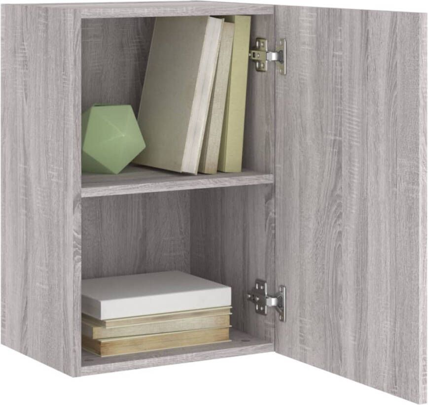 VidaXL -Tv-wandmeubels-2-st-40 5x30x60-cm-hout-grijs-sonoma