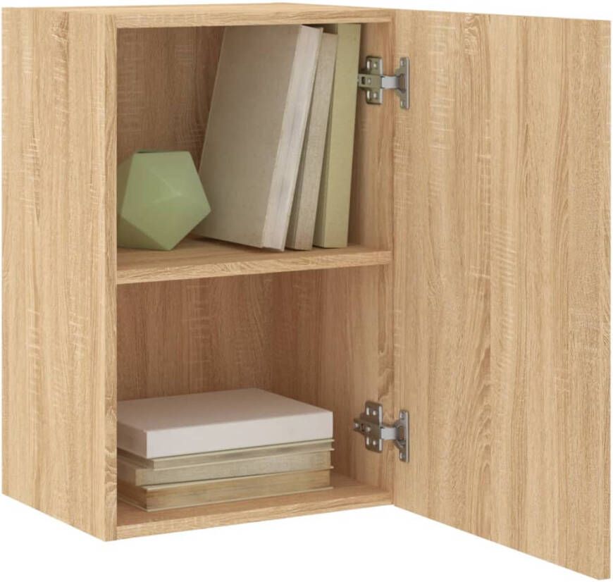 VidaXL -Tv-wandmeubels-2-st-40 5x30x60-cm-hout-sonoma-eikenkleurig