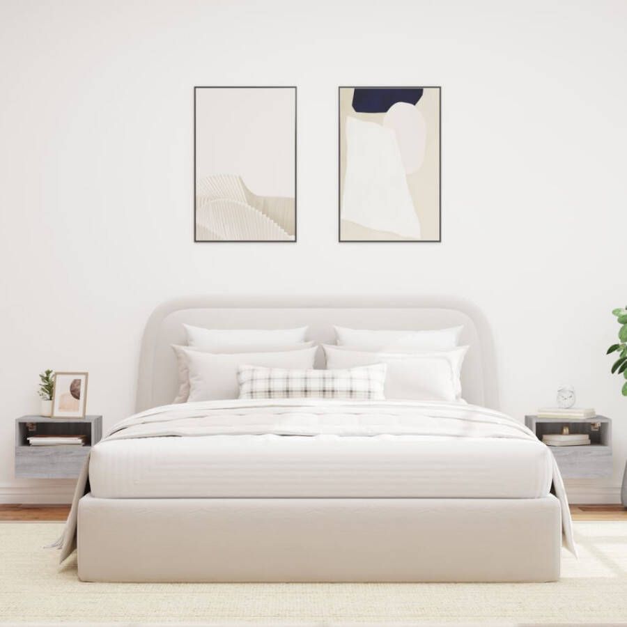 VidaXL -Tv-wandmeubels-2-st-40x30x30-cm-bewerkt-hout-grijs-sonoma