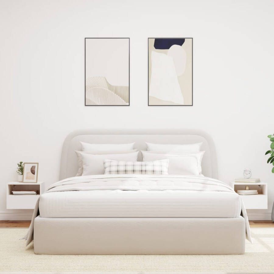 VidaXL -Tv-wandmeubels-2-st-40x30x30-cm-bewerkt-hout-wit