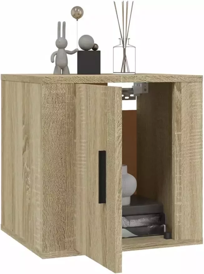 VidaXL -Tv-wandmeubels-2-st-40x34 5x40-cm-sonoma-eikenkleurig - Foto 6