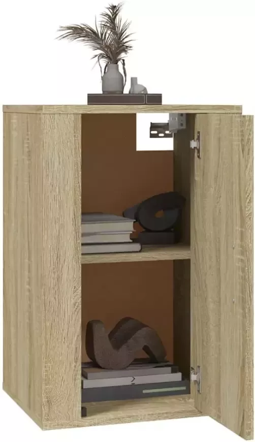 VidaXL -Tv-wandmeubels-2-st-40x34 5x60-cm-sonoma-eikenkleurig - Foto 5