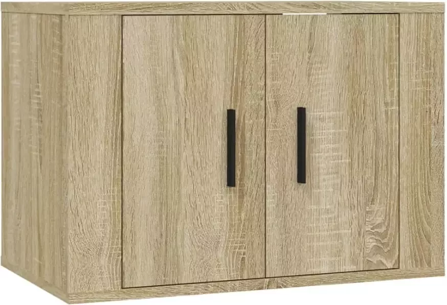 VidaXL -Tv-wandmeubels-2-st-57x34 5x40-cm-sonoma-eikenkleurig - Foto 4