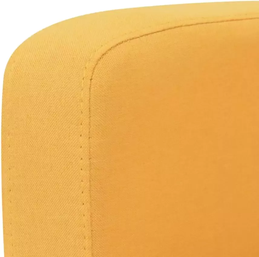 VidaXL -Tweezitsbank-135x65x76-cm-geel