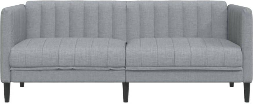 VidaXL -Tweezitsbank-stof-lichtgrijs - Foto 4