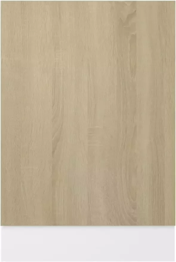 VidaXL -Vaatwasserpaneel-45x3x67-cm-bewerkt-hout-sonoma-eikenkleurig - Foto 2