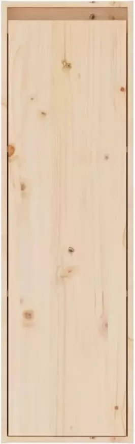 VidaXL Prolenta Premium Wandkast 30x30x100 cm massief grenenhout - Foto 4