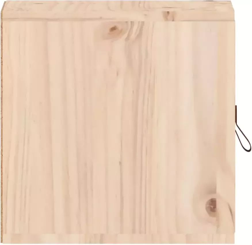 VIDAXL Wandkast 31 5x30x30 cm massief grenenhout - Foto 5
