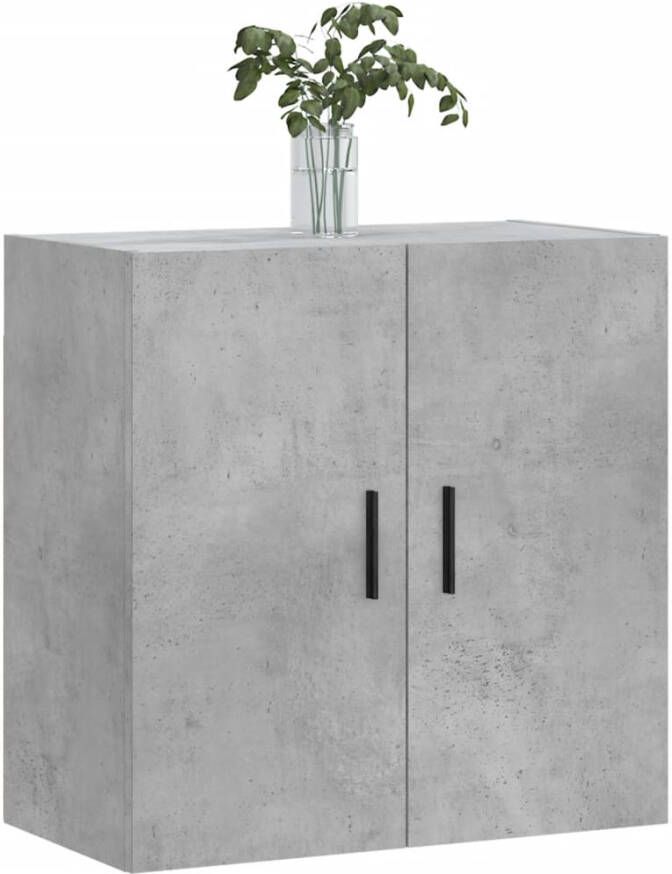 Prolenta Premium INFIORI Wandkast 60x31x60 cm bewerkt hout betongrijs - Foto 5