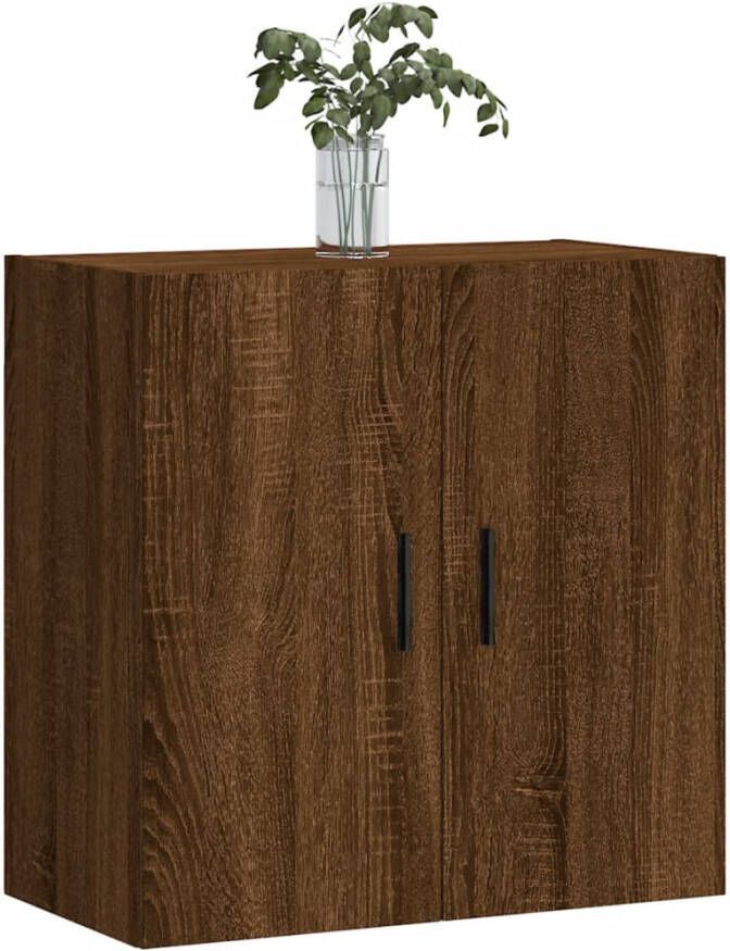 VidaXL -Wandkast-60x31x60-cm-bewerkt-hout-bruineikenkleurig - Foto 4