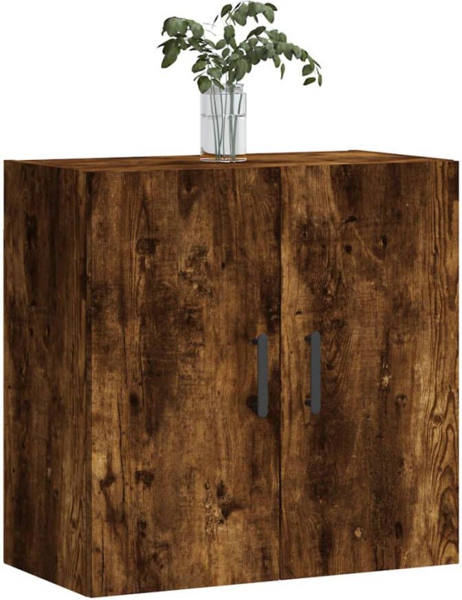 Prolenta Premium INFIORI Wandkast 60x31x60 cm bewerkt hout gerookt eikenkleurig - Foto 5