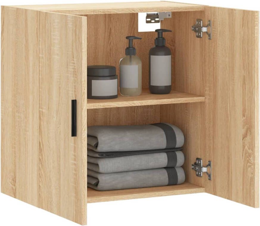 Prolenta Premium INFIORI Wandkast 60x31x60 cm bewerkt hout sonoma eikenkleurig - Foto 4