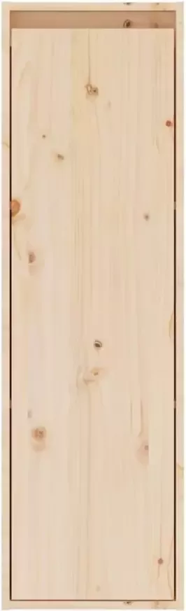 VIDAXL Wandkasten 2 st 30x30x100 cm massief grenenhout - Foto 4