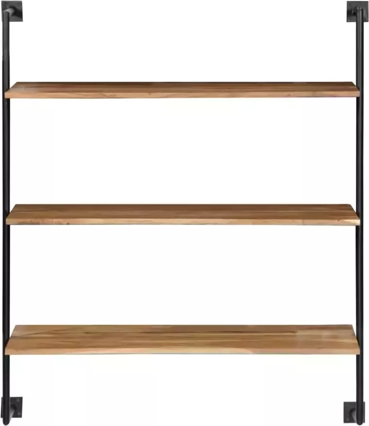 VIDAXL Wandschap 94x35x113 cm massief acaciahout - Foto 3