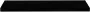 VIDAXL Wandschap zwevend 90x23 5x3 8 cm MDF hoogglans zwart - Thumbnail 4