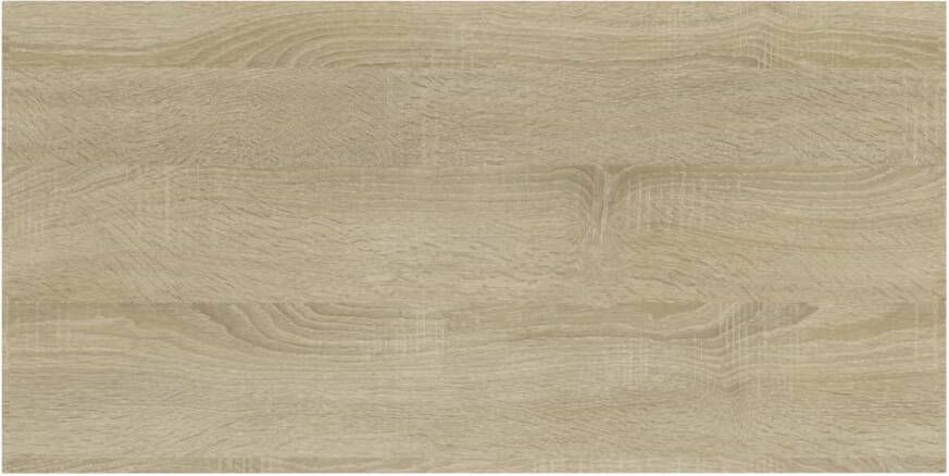 VIDAXL Wandschappen 4 st 40x20x1 5 cm bewerkt hout sonoma eikenkleurig - Foto 1