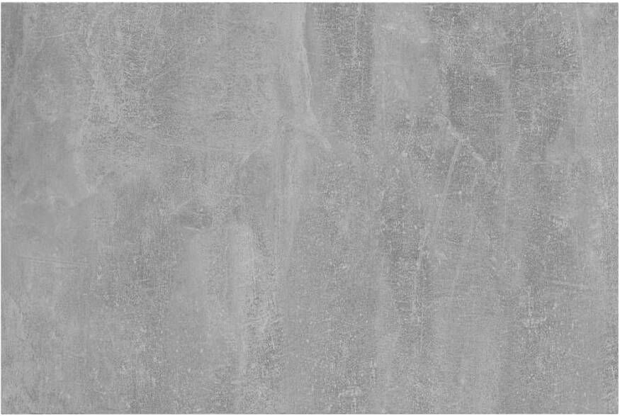VidaXL Wandschappen 4 st 60x40x1 5 cm spaanplaat betongrijs - Foto 1