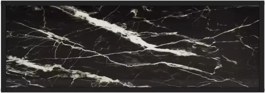 VidaXL -Wandtafel-100x35x75-cm-gehard-glas-zwart - Foto 3