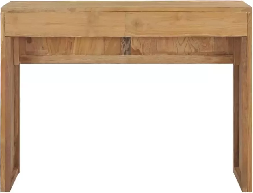 VidaXL -Wandtafel-100x35x75-cm-massief-teakhout