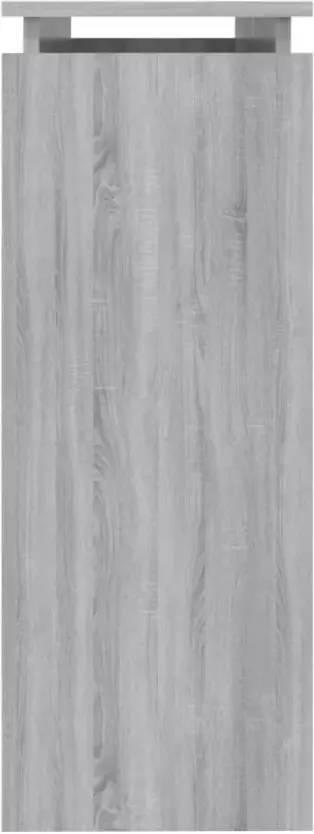 VidaXL -Wandtafel-102x30x80-cm-bewerkt-hout-grijs-sonoma-eikenkleurig - Foto 3
