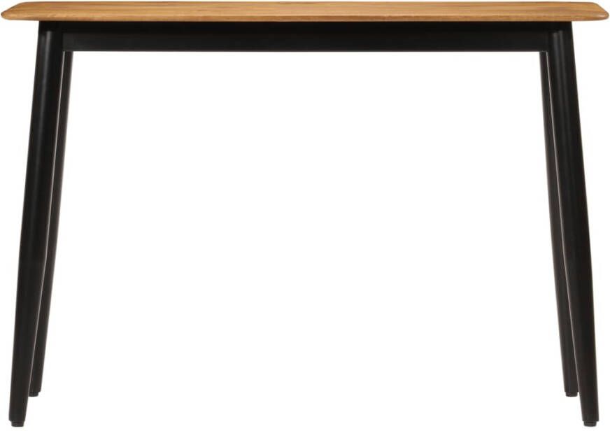 VidaXL -Wandtafel-110x40x76-cm-massief-mangohout-en-ijzer - Foto 5