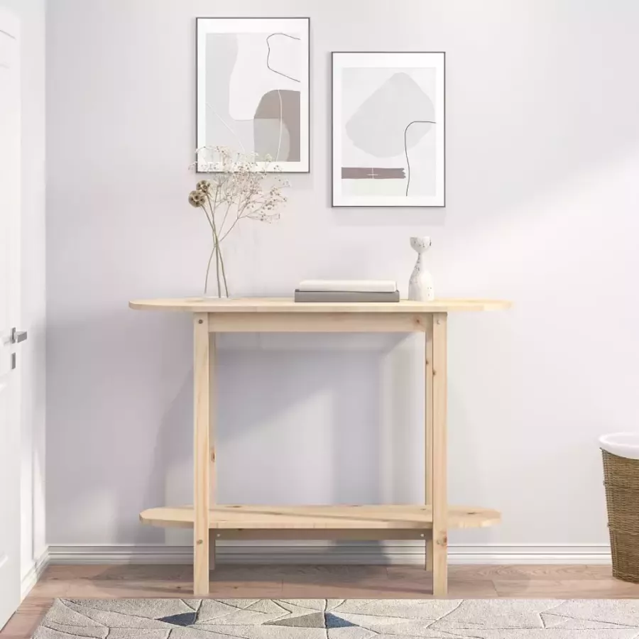 VidaXL -Wandtafel-110x40x80-cm-massief-grenenhout
