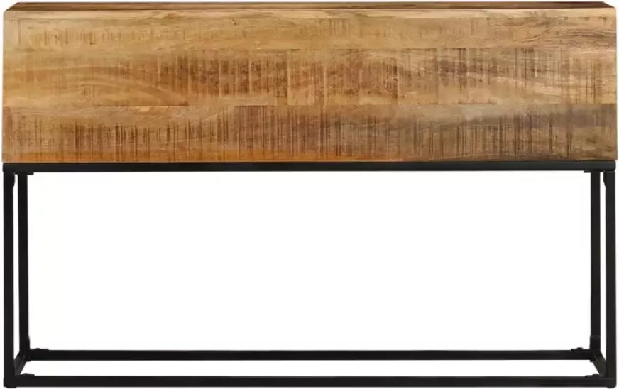 VidaXL -Wandtafel-120x30x75-cm-ruw-mangohout - Foto 5