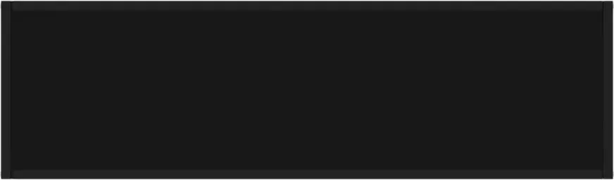 VidaXL -Wandtafel-120x35x75-cm-gehard-glas-zwart - Foto 2