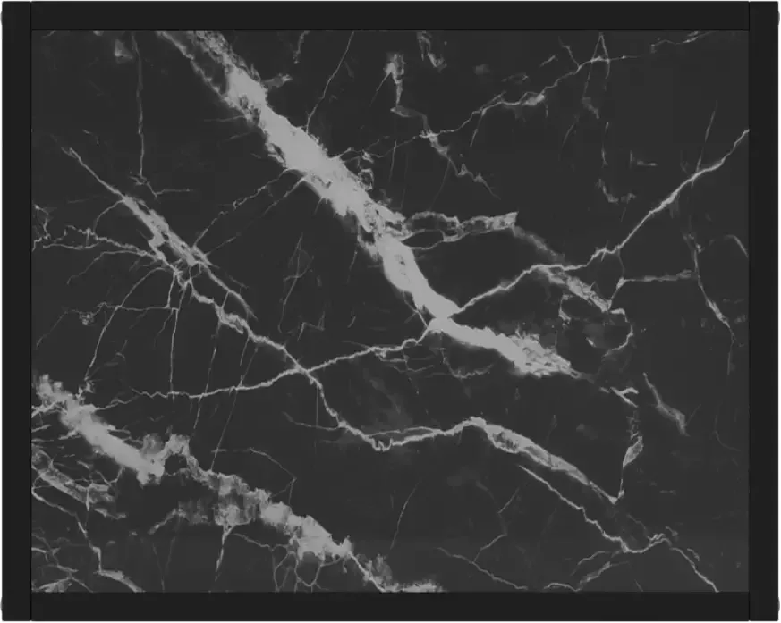 VidaXL -Wandtafel-50x40x40-cm-gehard-glas-zwart - Foto 4