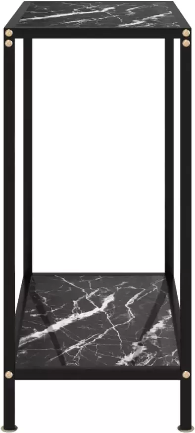 VidaXL -Wandtafel-60x35x75-cm-gehard-glas-zwart - Foto 3