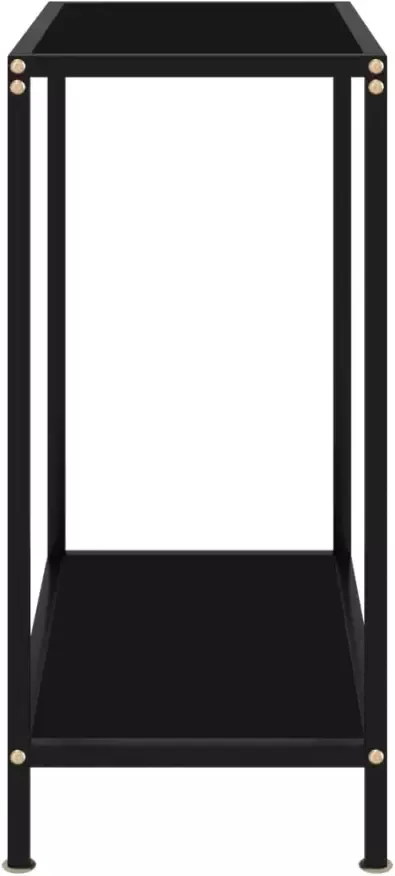 VidaXL -Wandtafel-60x35x75-cm-gehard-glas-zwart - Foto 3