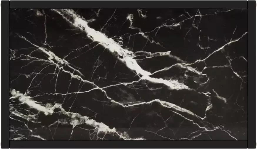 VidaXL -Wandtafel-60x35x75-cm-gehard-glas-zwart - Foto 3