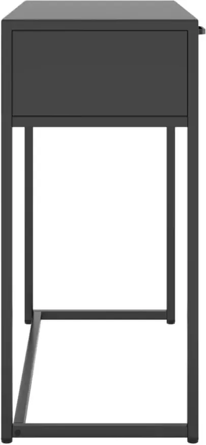 VidaXL -Wandtafel-72x35x75-cm-staal-antracietkleurig - Foto 4