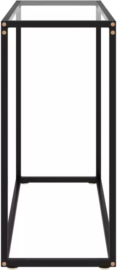 VidaXL -Wandtafel-80x35x75-cm-gehard-glas-transparant - Foto 3