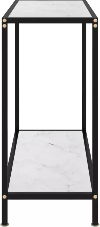 VidaXL -Wandtafel-80x35x75-cm-gehard-glas-wit - Foto 4